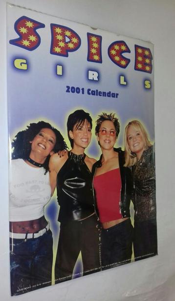 Spice Girls KALENDER 2001 - Gesealed !! Origineel vintage beschikbaar voor biedingen