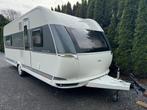 Hobby 560 LU Excellent Enkele Bedden Rondzit Voortent Airco, Caravans en Kamperen, Hobby, 7 tot 8 meter, Bedrijf, 1250 - 1500 kg