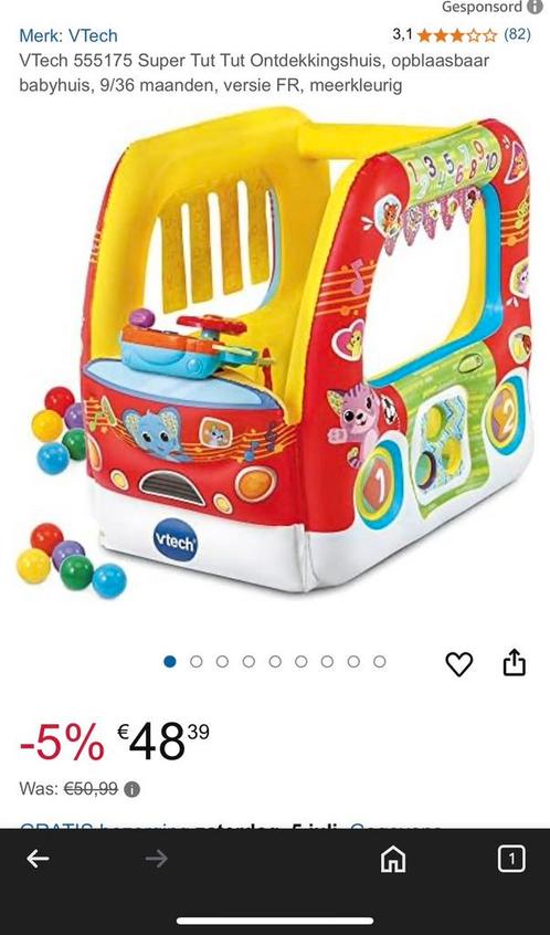 VTech Stap in & Leer Avonturenbus, Kinderen en Baby's, Speelgoed | Buiten | Speeltoestellen, Zo goed als nieuw, Ophalen