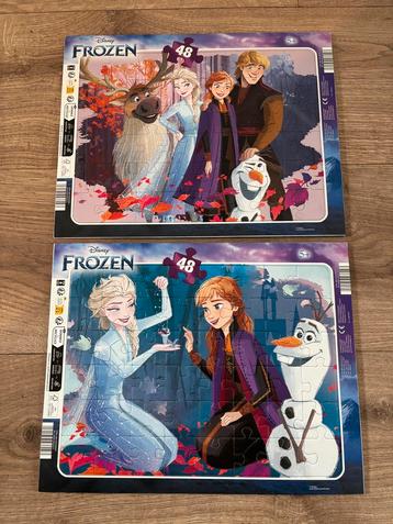 2 Frozen puzzels beschikbaar voor biedingen