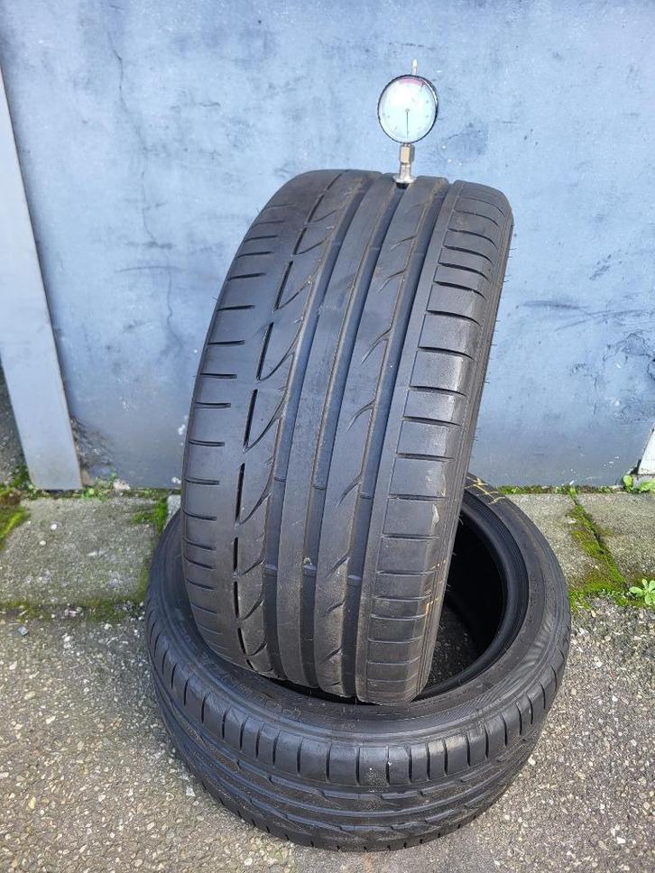 2 x 245/40/17 Bridgestone potenza 6mm profiel 100,- ALL IN!, Auto-onderdelen, Banden en Velgen, Band(en), Zomerbanden, 17 inch