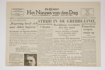 14 mei 1940 - Het Nieuws van den Dag | Heruitgave 1994 beschikbaar voor biedingen