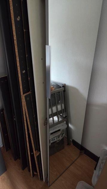 Ikea pax spiegeldeur en witte deur. smalle lade gratis - afbeelding 4