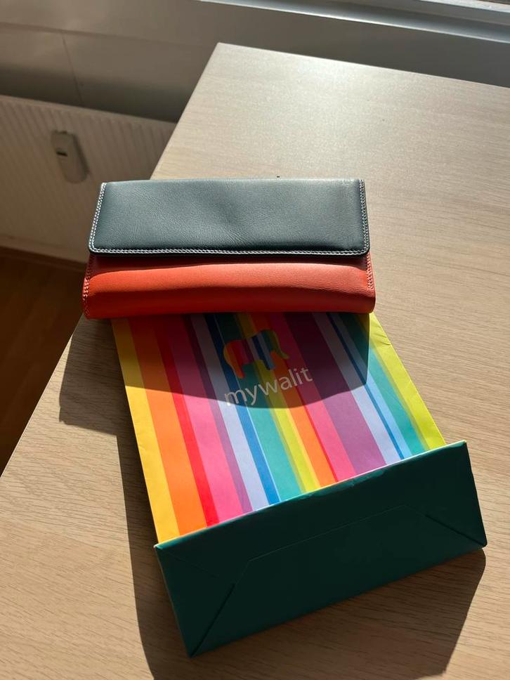 Nieuwe Mywalit Leren Portemonnee - Matinee Model, Sieraden, Tassen en Uiterlijk, Portemonnees, Nieuw, Overige merken, Overige kleuren