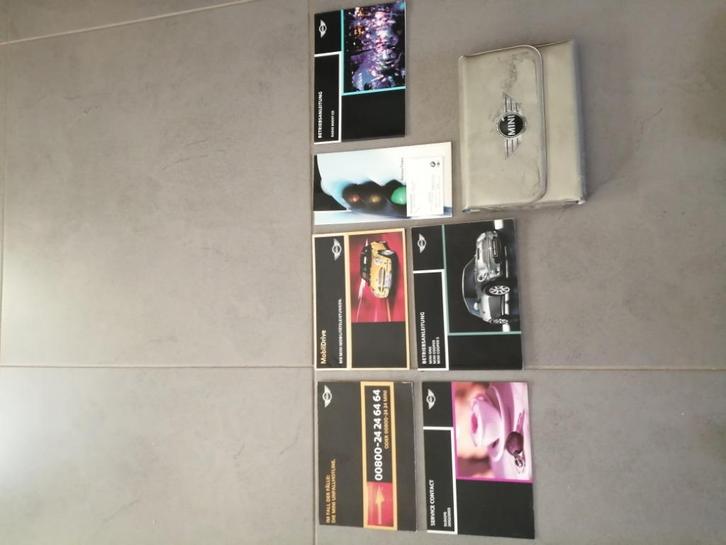 Compleet mapje boekjes mini one/cooper/cooper-s 01/06 duits, Auto diversen, Handleidingen en Instructieboekjes, Ophalen of Verzenden
