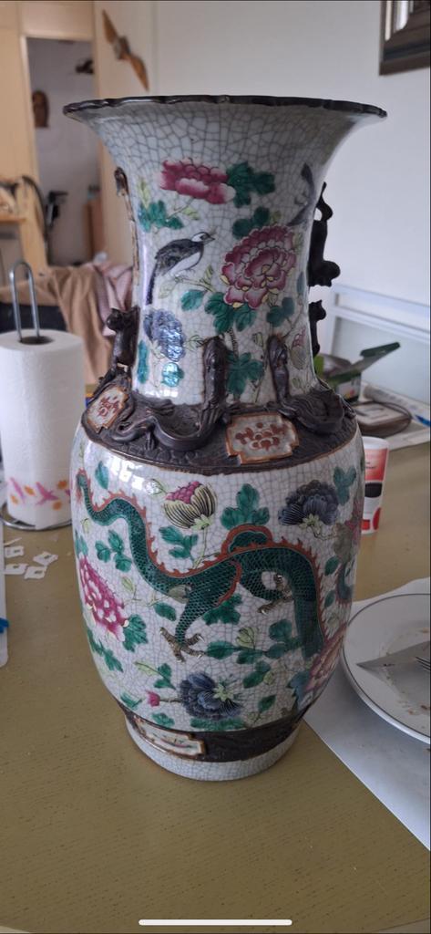 Antieke Chinese Vaas - Meer dan 100 jaar oud!, Antiek en Kunst, Antiek | Vazen, Ophalen of Verzenden