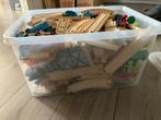 Grote partij met houten treinbaan, Ophalen, Zo goed als nieuw