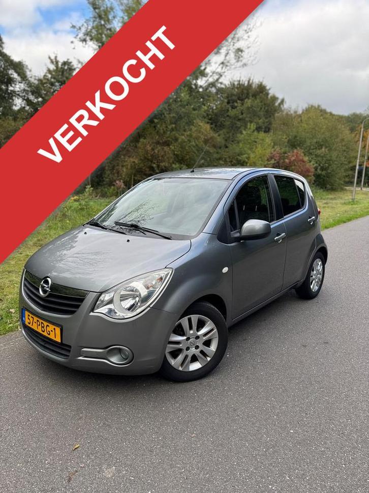 Opel Agila 1.2 Edition AUTOMAAT! (bj 2010), Auto's, Opel, Bedrijf, Te koop, Agila, ABS, Airbags, Airconditioning, Boordcomputer