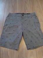 Leuke blauwe korte broek W32 / S C&A palmboom, Blauw, Zo goed als nieuw, Maat 46 (S) of kleiner, C&A
