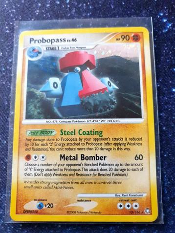 Pokémon kaart Probopass holo #13 Legends Awakened  beschikbaar voor biedingen