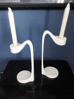 Vintage kandelaars van metaal Ikea, Ophalen of Verzenden, Metaal, 25 tot 50 cm