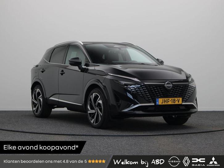 Nissan Qashqai 158pk MHEV Xtronic Tekna Plus | Stoel/Stuur e, Auto's, Nissan, Bedrijf, Te koop, Qashqai, 360° camera, ABS, Adaptive Cruise Control