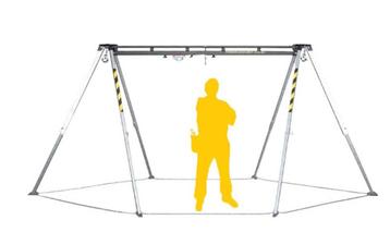 ELLERsafe TM-12-2-HEXAPOD; alu; 1000kg; 2pers beschikbaar voor biedingen
