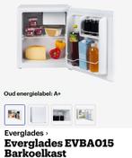 everglades mini koelkast, Nieuw, Minder dan 75 liter, Met vriesvak, 45 tot 60 cm