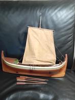 houten nordland modelboot Claes Kruckenberg, Hobby en Vrije tijd, Modelbouw | Boten en Schepen, Ophalen of Verzenden, Gebruikt