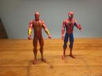Marvel Spiderman & Iron Man Poppen - 30cm, Ophalen of Verzenden, Gebruikt