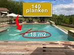 PROMOTIE BUNDEL 18m2 VLONDERPLANK 21x145x900 ITAUBA140 stuks, Ophalen of Verzenden, Nieuw, Hout