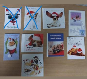 Kerstkaarten HONDEN beschikbaar voor biedingen