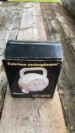 Telefoon verlenghaspel. 15 m, Ophalen of Verzenden, Zo goed als nieuw