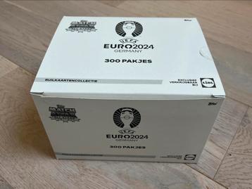 doos box voetbalplaatjes TOPPS match Attax euro 2024 Germany beschikbaar voor biedingen