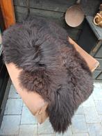 Mooie Langharige Schapenvacht 110x70cm, 100 tot 150 cm, Landelijk, Overige vormen, Bruin