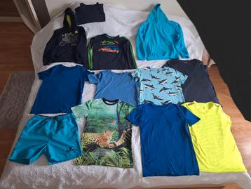Kinderkledingpakket jongen 158 - 164 o.a. T-shirts  beschikbaar voor biedingen