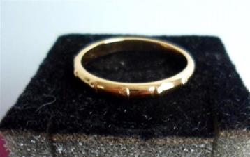 AVON ring. Goldplated met Sierrandje.