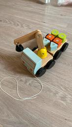 İkea - Houten Takelwagen met magnet, Kinderen en Baby's, Speelgoed | Houten speelgoed, Gebruikt, Ophalen of Verzenden