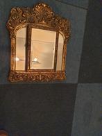 Te koop antieke spiegel met kledingborstels, Ophalen, Rechthoekig, Minder dan 50 cm