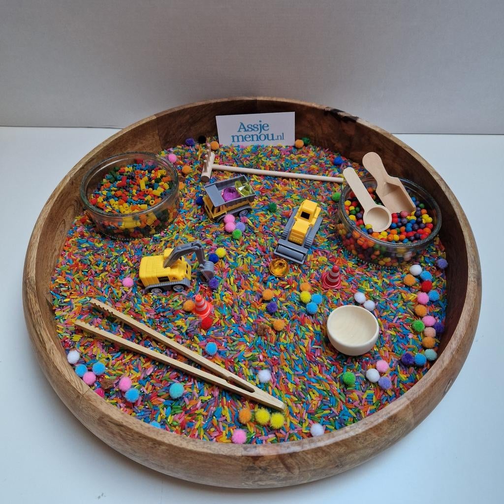 Speelbakvulling compleet XL Bouwplaats, Ophalen of Verzenden, Bouwen