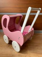Poppenwagen van hout, Ophalen, Zo goed als nieuw, Duw- of Trekspeelgoed