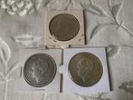 3 zilveren rijksdaalders wilhelmina 1931,1932,1933, Postzegels en Munten, Munten | Nederland, Ophalen of Verzenden, Koningin Wilhelmina