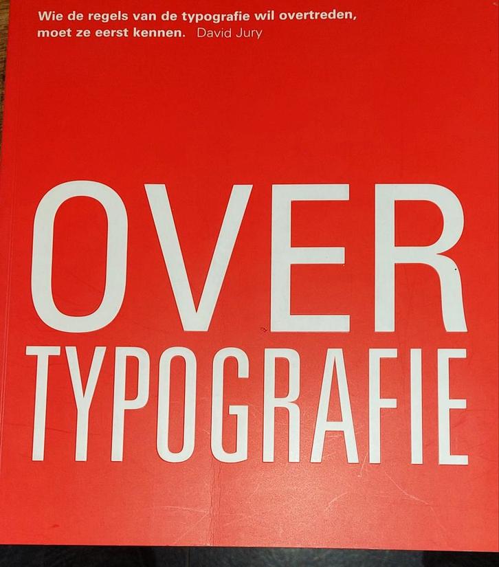 Over Typografie - David Jury, Boeken, Kunst en Cultuur | Fotografie en Design, Gelezen, Fotografie algemeen, Ophalen of Verzenden