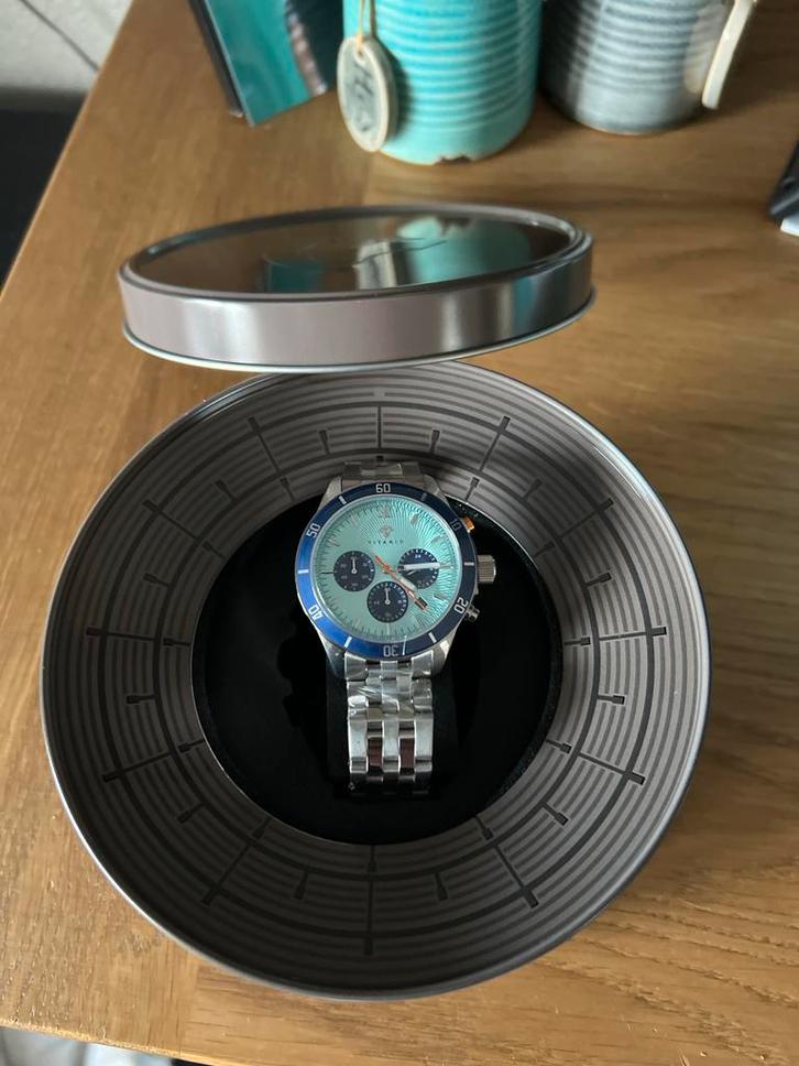 Titanio Agrippa SB003 Horloge - Nieuw in doos!, Sieraden, Tassen en Uiterlijk, Horloges | Heren, Nieuw, Polshorloge, Overige merken