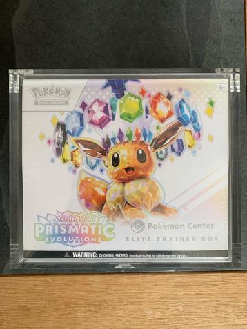 Pokémon Prismatic Evolutions PC ETB beschikbaar voor biedingen