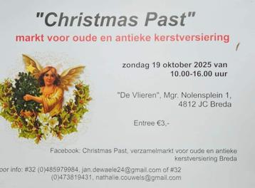 Christmas Past Oude kerstversiering Antieke kerstbeurs Breda beschikbaar voor biedingen