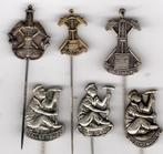 3 speldjes VALKENBURG MIJNWERKER MIJNWERKERSLAMP GREEDSCHAP, Verzenden, Zo goed als nieuw, Overige onderwerpen