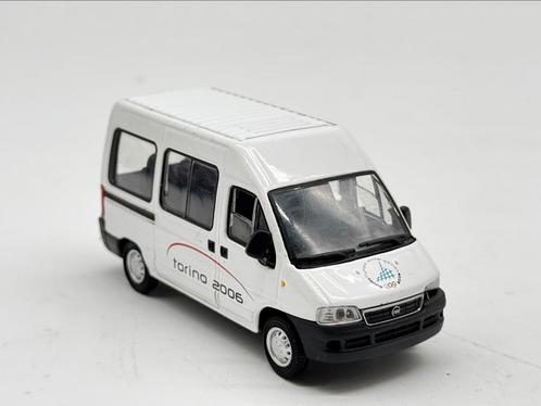 MAJORETTE FIAT DUCATO OLYMPISCHE SPELEN, Hobby en Vrije tijd, Modelauto's | 1:50, Gebruikt, Bus of Vrachtwagen, Majorette, Ophalen of Verzenden