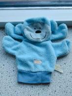 Handpop washand blauw aapje aap merk Difrax blauw badstof, Ophalen of Verzenden, Zo goed als nieuw, Overige typen