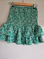 Groen gebloemde rok van Loavies, Kleding | Dames, Rokken, Ophalen of Verzenden, Maat 34 (XS) of kleiner, Boven de knie, Groen