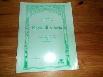 Puccini - Messa di Gloria beschikbaar voor biedingen