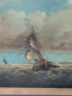 Olieverfschilderij Botter met Lijst, Ophalen