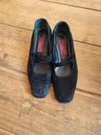 Zwarte leren schoenen maat 40, Kleding | Dames, Schoenen, Ophalen of Verzenden, Zo goed als nieuw, Zwart