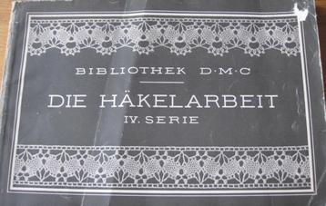 Bibliotheek DMC - haken van kantjes - titel Häkelarbeit