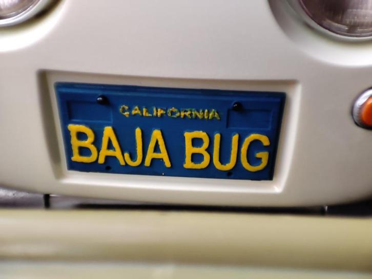 Vintage Tamiya Sand Scorcher 3D geprinte kentekenplaat, Hobby en Vrije tijd, Modelbouw | Radiografisch | Overige, Nieuw, Ophalen of Verzenden