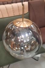 Ronde hanglamp Medina Light & Living antiek brons & amber, Huis en Inrichting, Lampen | Hanglampen, Ophalen of Verzenden, Zo goed als nieuw