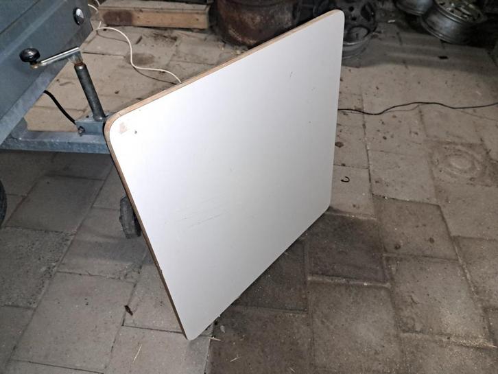 Tafelblad.  Geen onderstel, Huis en Inrichting, Tafelonderdelen, Gebruikt, 50 tot 100 cm, Rechthoekig, Ophalen
