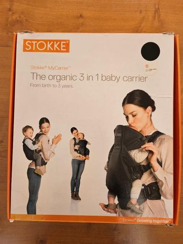Stokke MyCarrier 3-in-1 Organic Baby Carrier beschikbaar voor biedingen