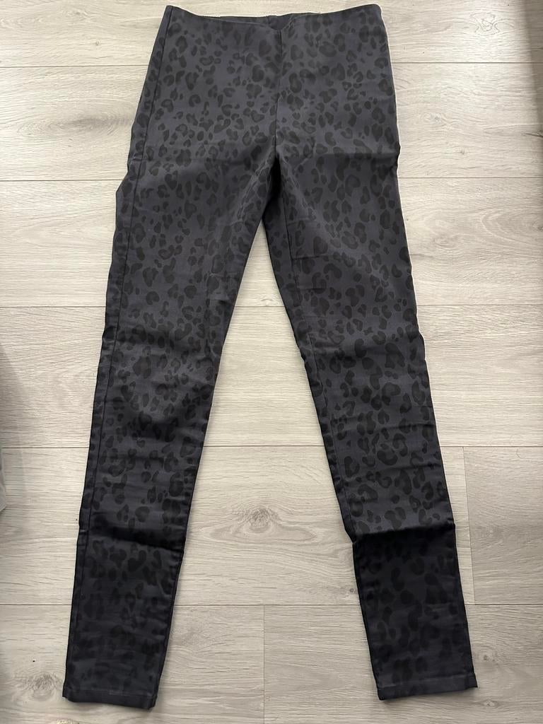Luipaard print broek maat S, H&M, Bruin, Ophalen of Verzenden, Zo goed als nieuw, Maat 36 (S)