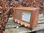 antieke vintage wereld radio met buizen bsr, Audio, Tv en Foto, Radio's, Ophalen of Verzenden, Gebruikt, Radio